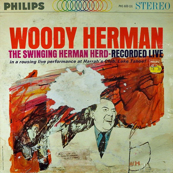 Woody Herman ‎– The Swinging Herman Herd Recorded Live