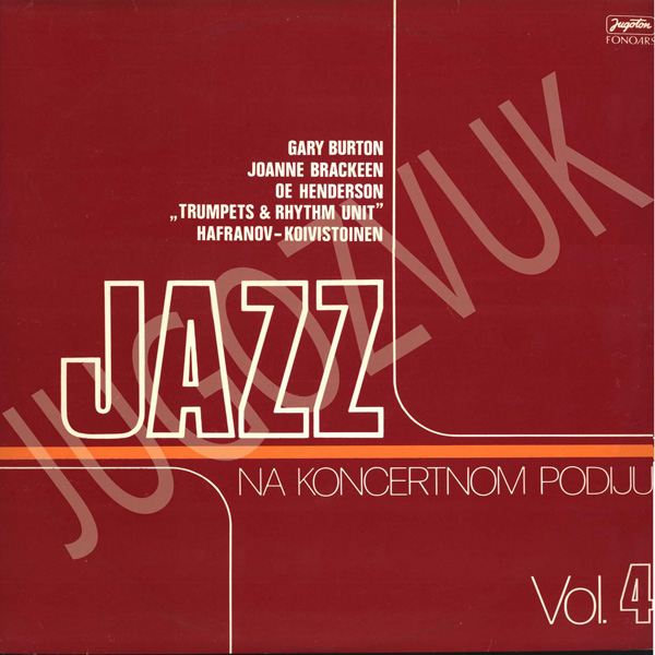 Jazz Na Koncertnom Podiju Vol. 4